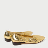 Loeffler Randall - Tove Gold Leather Ballet Flat