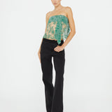 Christopher Esber - Floating Lace Strapless Top