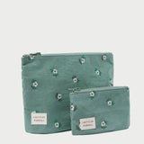 Roeffler Randall - Tracy Sage Floral Pouch Set