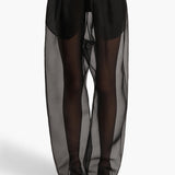 Khaite - Trenton Pant in Black Organza
