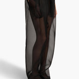 Khaite - Trenton Pant in Black Organza