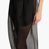Khaite - Trenton Pant in Black Organza