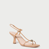 Loeffler Randall - Triana Dune Leather Mid-Heel Sandal