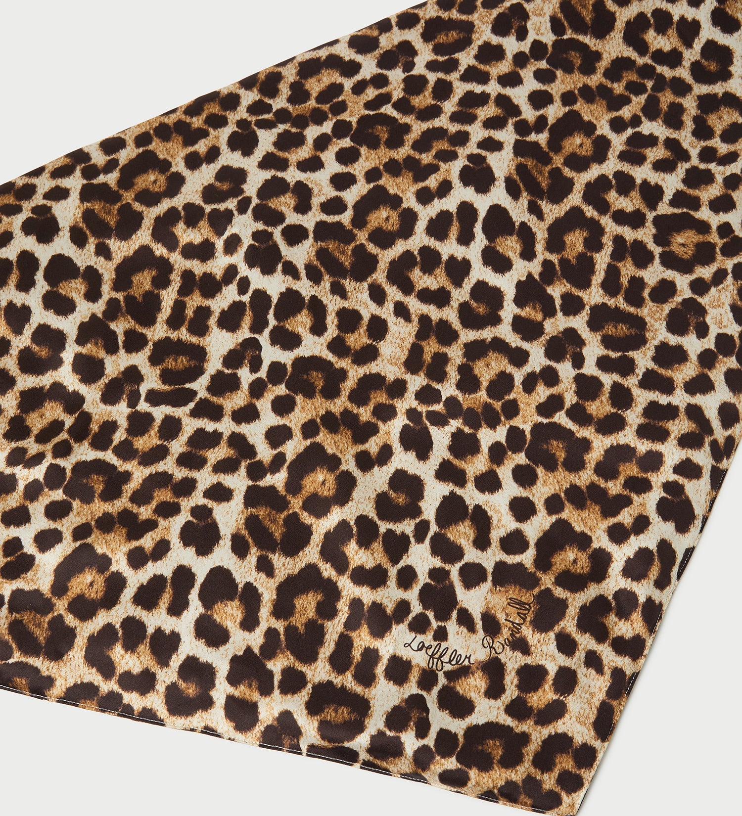 Loeffler Randall - Trina Leopard Silk Scarf