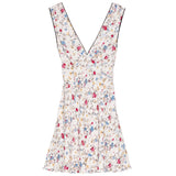 DÔEN - TULA DRESS -- BLANC FLOWERING MEADOW