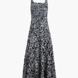 Khaite - Twigs Dress in Glaze and Midnight