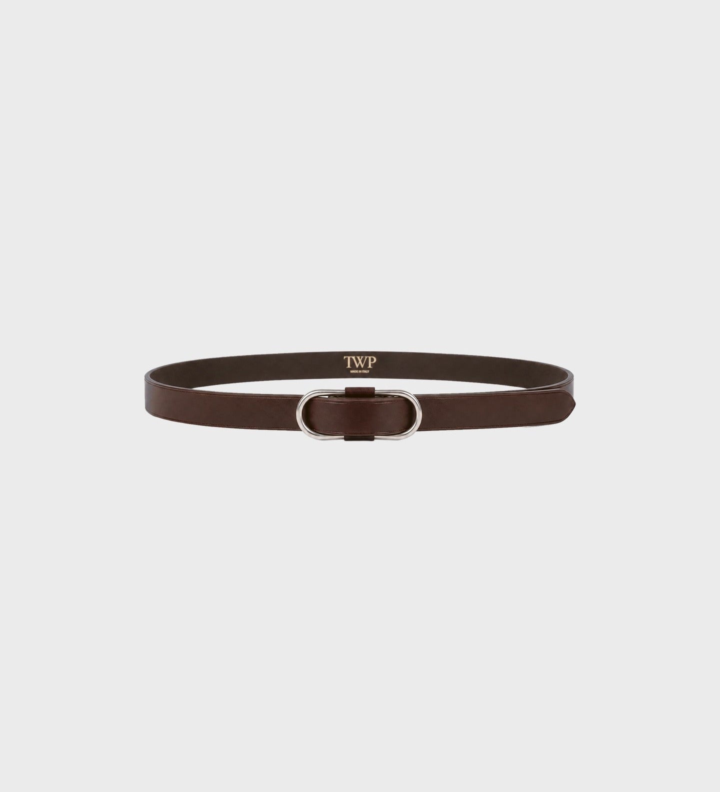 TWP - SLIDER BUCKLE BELT - DAKOTA / BRUSHED PALADIUM