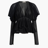 Khaite - Tylar Top in Black