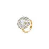 Dorsey - TATE LAB WHITE SAPPHIRE RING, GOLD