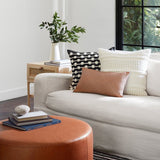 The Citizenry - Dhara Leather Lumbar Pillow - Small