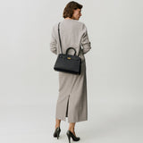 DeMellier - The Midi Hudson Warm Brown Small Grain