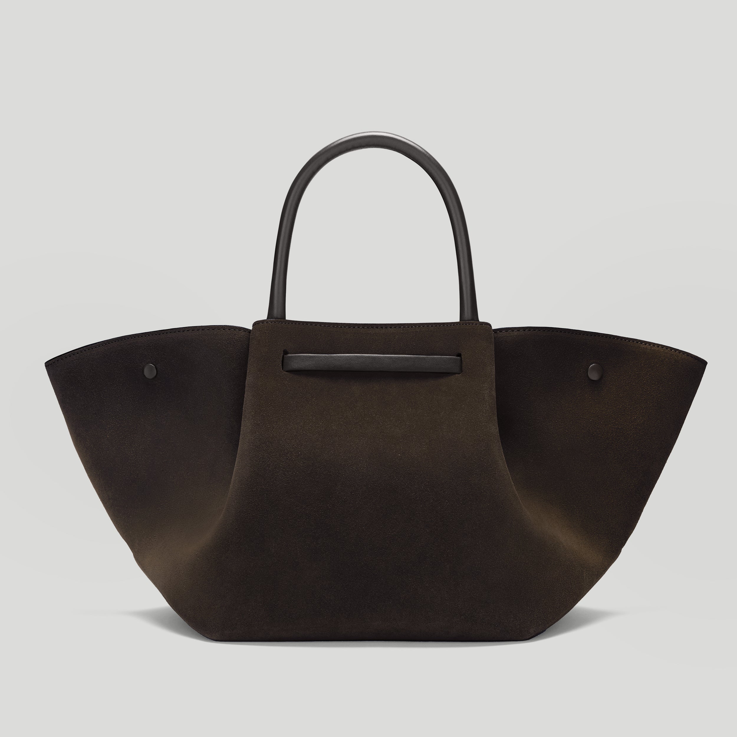 DeMellier - The Midi New York Dark Chocolate Suede Dark Chocolate Smooth