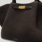 DeMellier - The Midi New York Dark Chocolate Suede Dark Chocolate Smooth