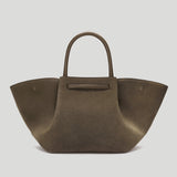 DeMellier - The Midi New York Hazel Suede And Hazel Smooth