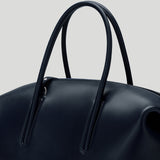 DeMellier - The Midi Stockholm Midnight Blue Fine Grain