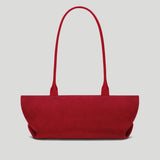 DeMellier - The New York Shoulder Berry Red Suede
