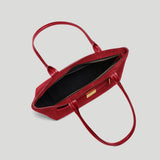DeMellier - The New York Shoulder Berry Red Suede