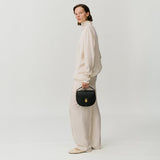 DeMellier - The Siena Saddle Black Suede