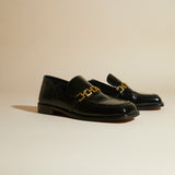 MANU ATELIER - The Tap Loafers Black High Gloss