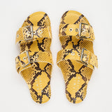 Jamie Haller - The Double Buckle Slide in Yellow
