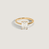 Kinn - Elizabeth Emerald Ring Natural Diamond