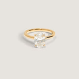 Kinn - Elizabeth Oval Ring Natural Diamond