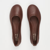 Jamie Haller - The Minimalist Slipper in Mogano