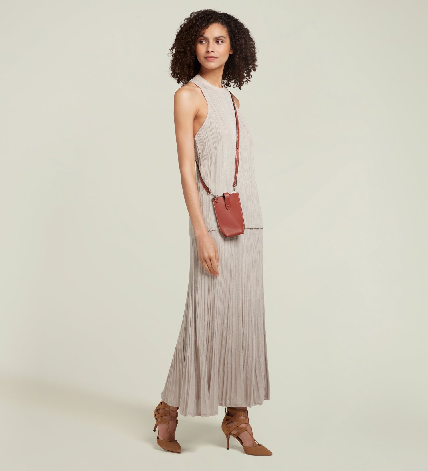 Metier - Minimalist Smooth Calfskin Sienna