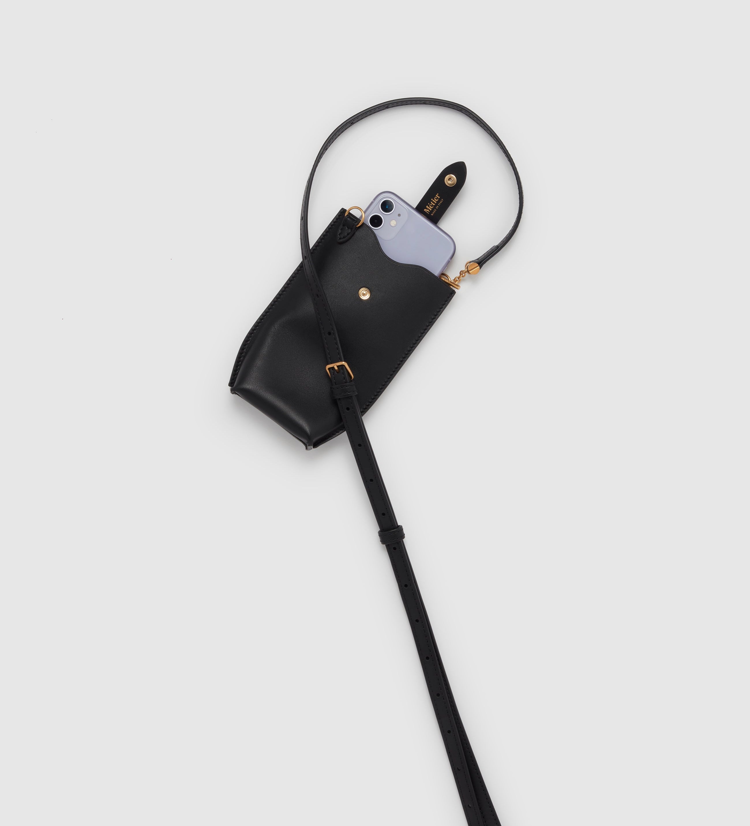 Metier - Minimalist Atelier Calfskin Black