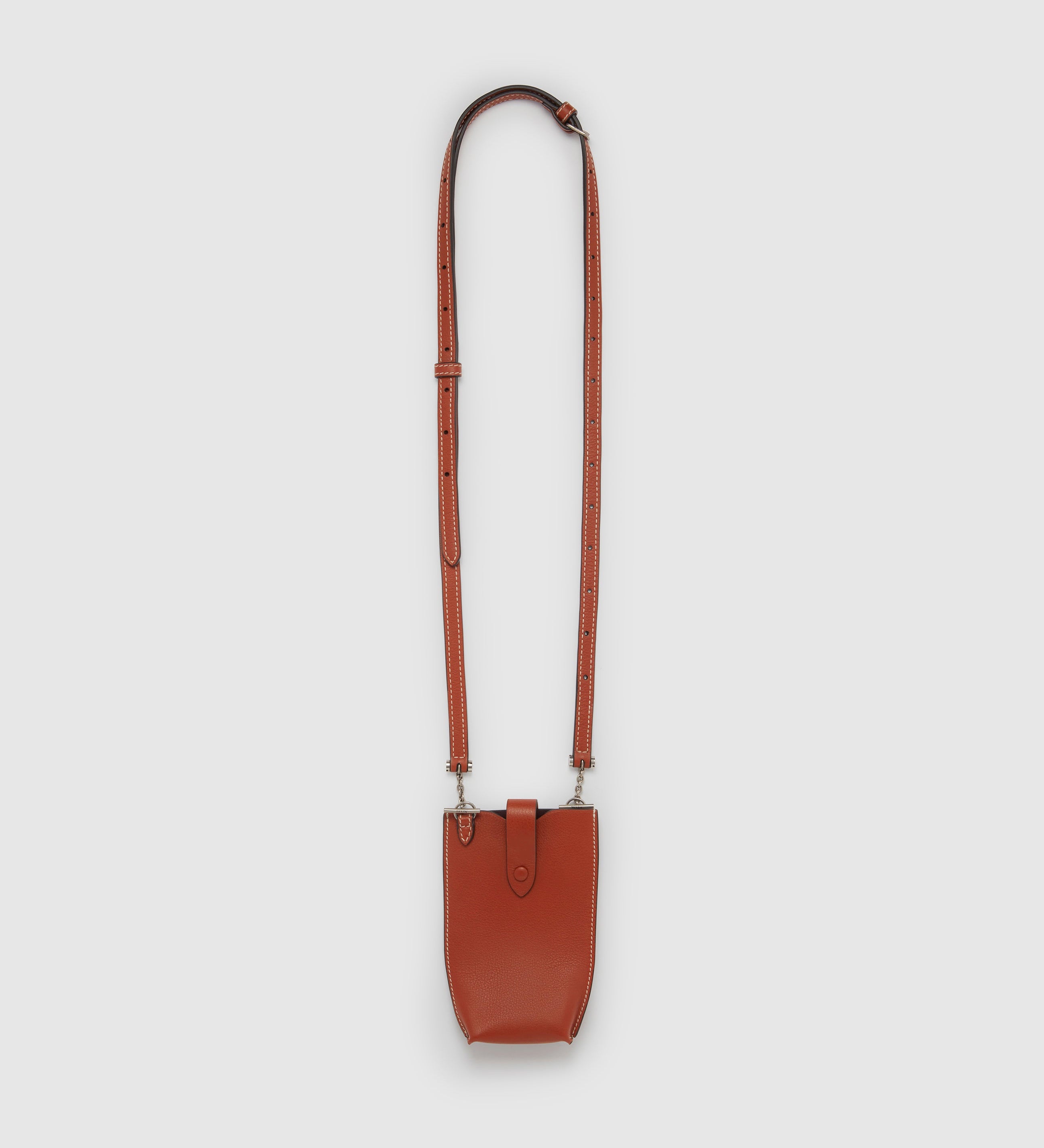 Metier - Minimalist Smooth Calfskin Sienna