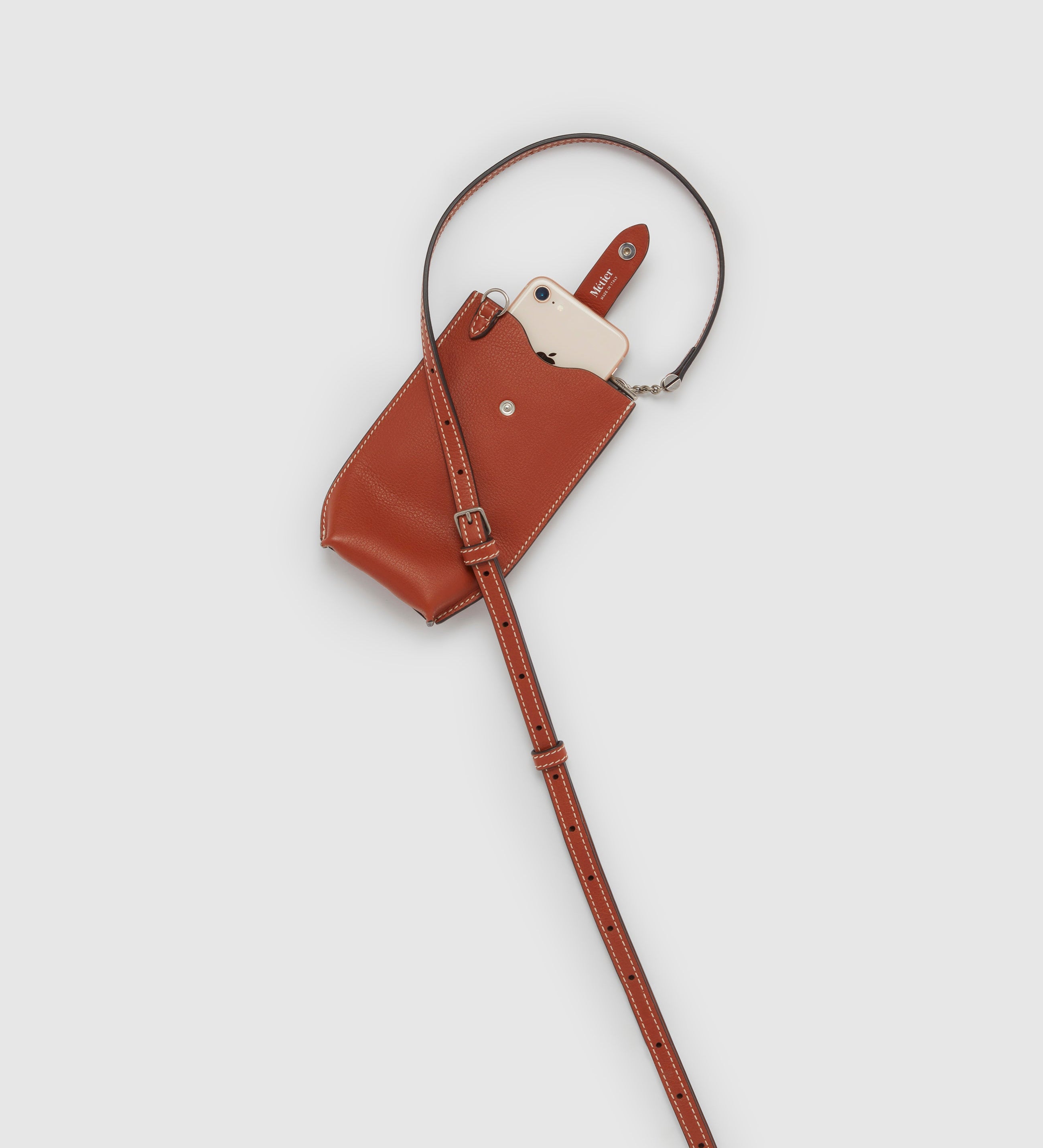 Metier - Minimalist Smooth Calfskin Sienna