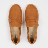 Jamie Haller - The Unlined Penny Loafer in Cuoio