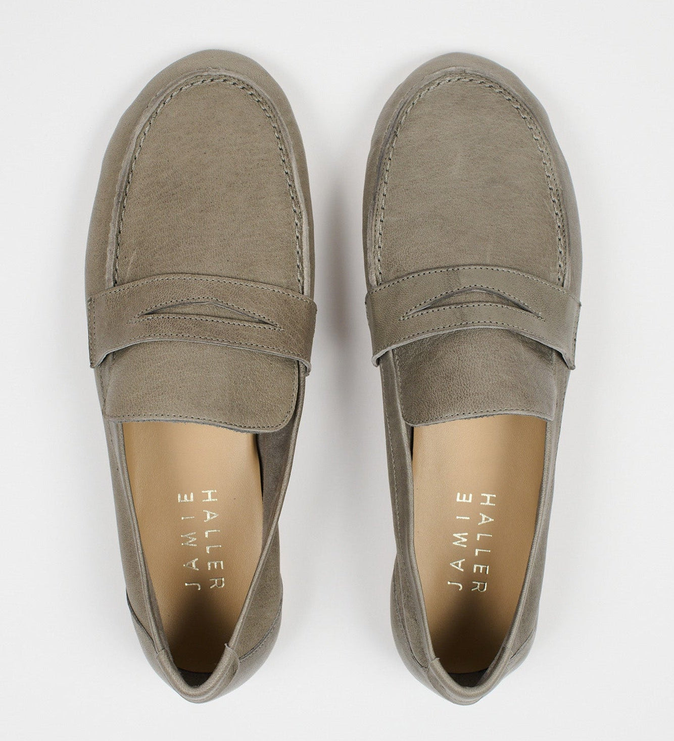 Jamie Haller - The Unlined Penny Loafer in Graphite