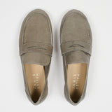Jamie Haller - The Unlined Penny Loafer in Graphite
