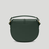 DeMellier - The Siena Saddle Dark Green Small Grain