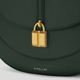 DeMellier - The Siena Saddle Dark Green Small Grain