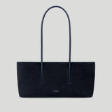 DeMellier - The Stockholm Shoulder Midnight Blue Suede