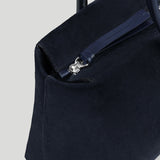 DeMellier - The Stockholm Shoulder Midnight Blue Suede