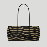 DeMellier - The Stockholm Shoulder Zebra Effect Hair Calf