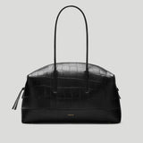 DeMellier - The Stockholm Black Large Croc Effect