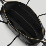 DeMellier - The Stockholm Black Large Croc Effect