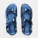 Jamie Haller - The Walking Sandal in Metallic Blue