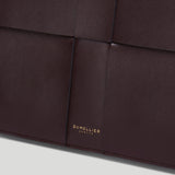 DeMellier - The Florence Crossbody Bordeaux Fine Grain