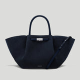 DeMellier - The Midi New York Midnight Blue Suede
