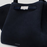 DeMellier - The Midi New York Midnight Blue Suede