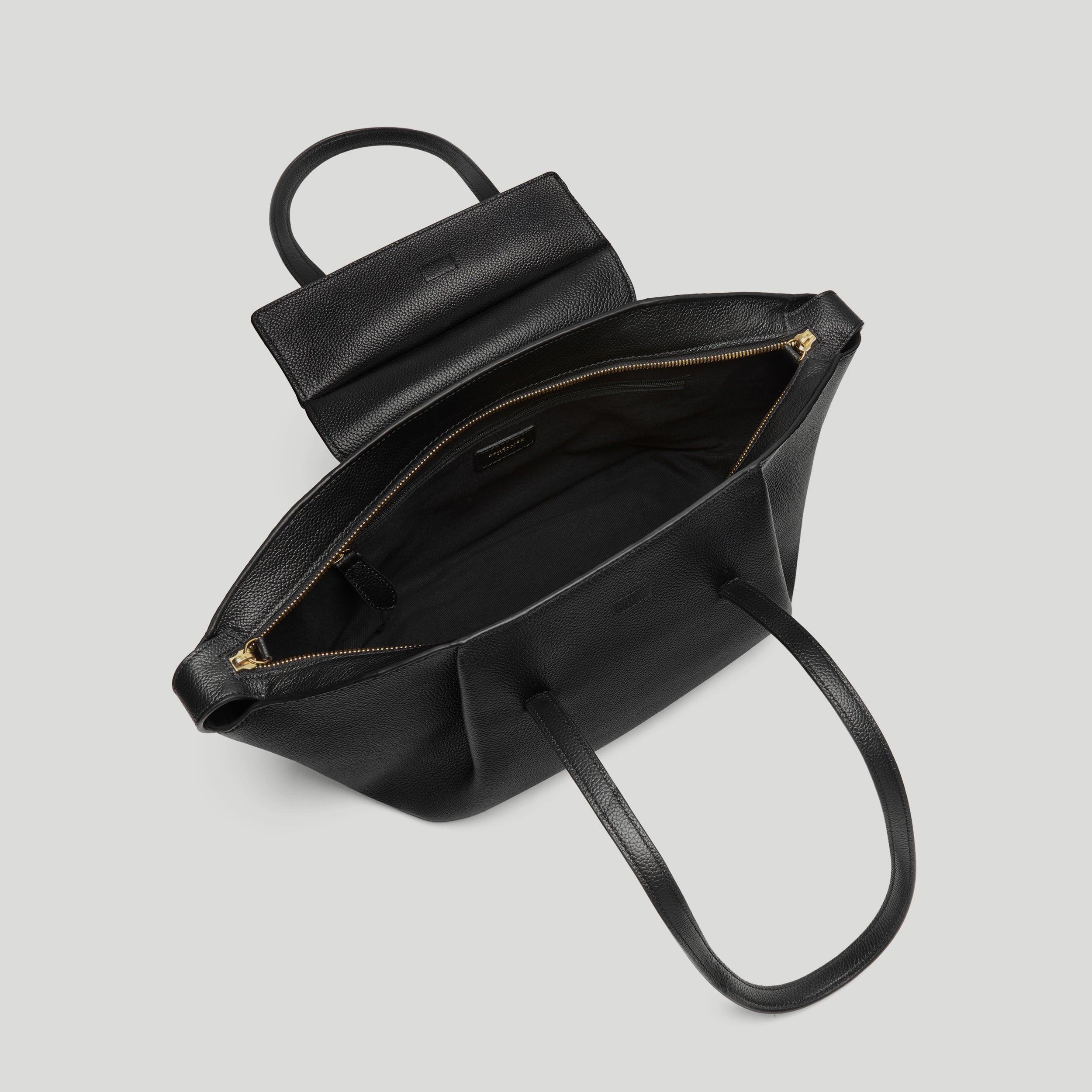 DeMellier - The Midi Brooklyn Black Small Grain