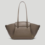 DeMellier - The Midi Brooklyn Dark Taupe Small Grain
