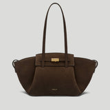 DeMellier - The Midi Brooklyn Mocha Suede