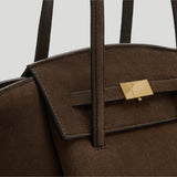 DeMellier - The Midi Brooklyn Mocha Suede