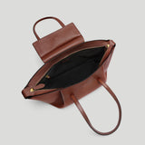 DeMellier - The Midi Brooklyn Warm Brown Small Grain